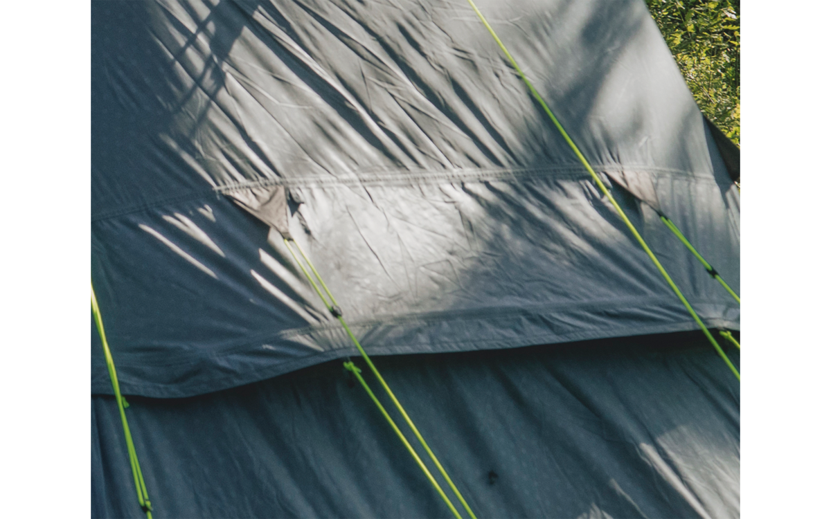 Tunneltelt Earth 3 Plus mørkegrønn 3 personer 5,5 kg - Outwell på campingplass