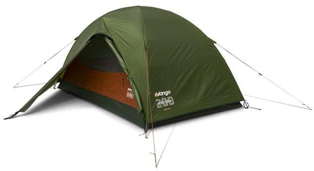 Tunneltelt Exedra 200 for 2 personer, 2,6 kg, aluminium forfra
