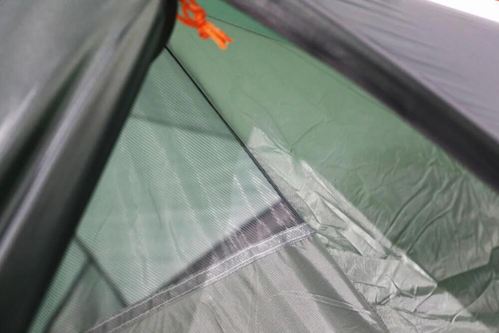 Tunneltelt F10 Neon UL 1 for 1 person ventilasjon med myggnetting