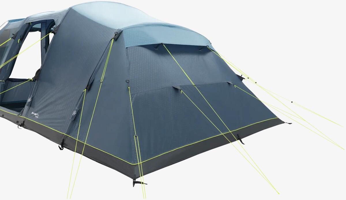 Tunneltelt Hornet 5 Air for 5 personer med åpne vinduer