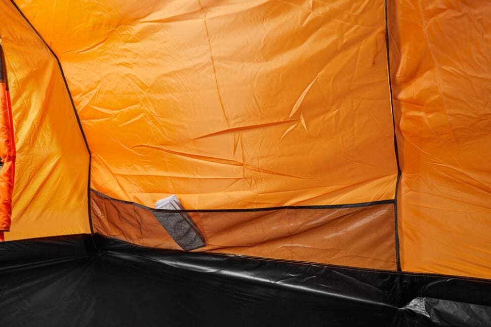 Montert Tunneltelt Intrepid 4 4-personer 415x233cm i grønn farge