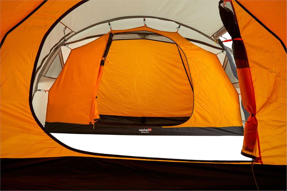 Tunneltelt Intrepid 5 5-personer 480x233cm 5,9 kg detalj av ventil