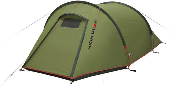 Tunneltelt Kite 3 bakside og ventilasjon