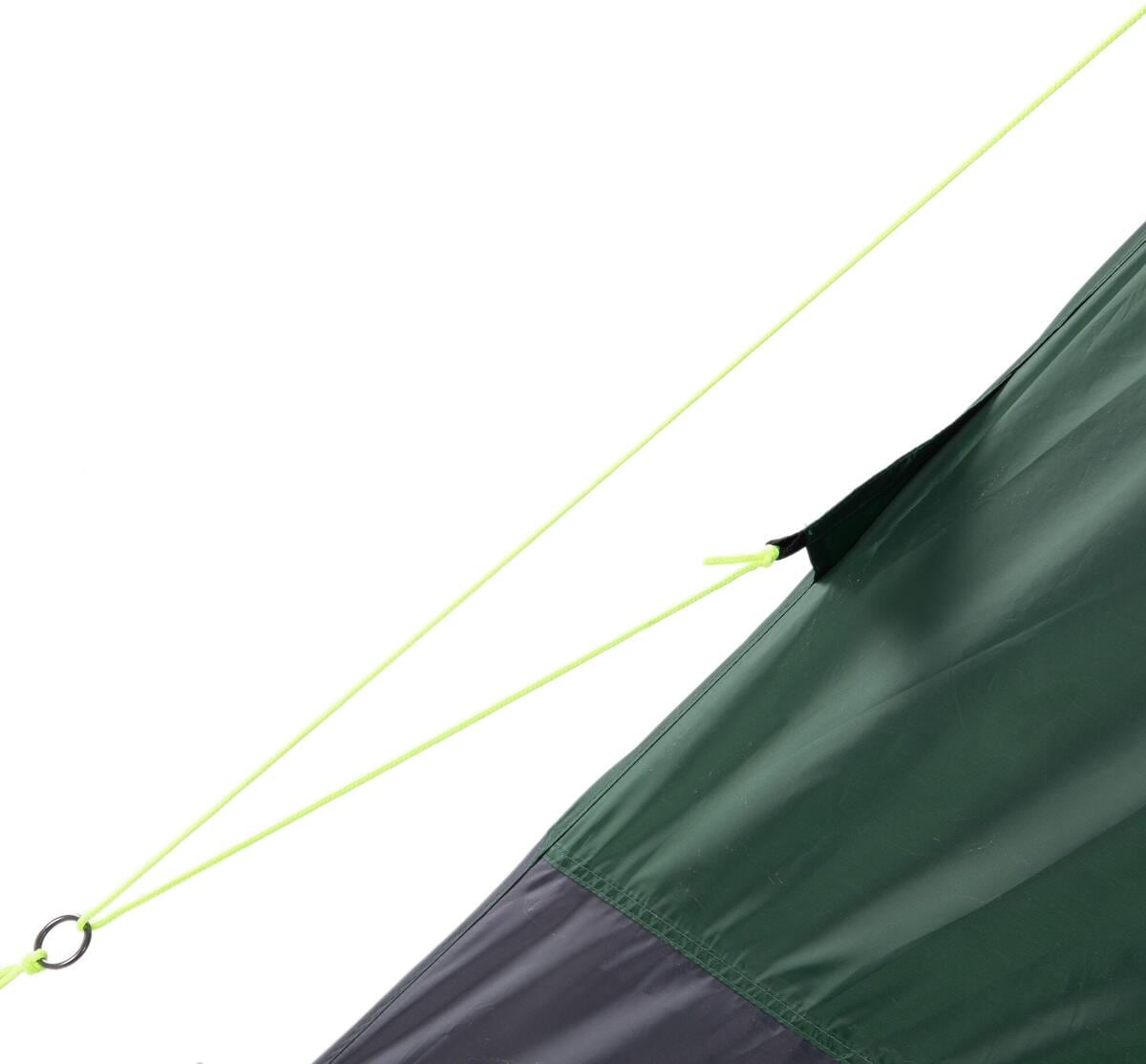 Pakking av Tunneltelt Kivu 4 Vis-À-Vis 4-pers. 450x230 cm grønn i bærenett