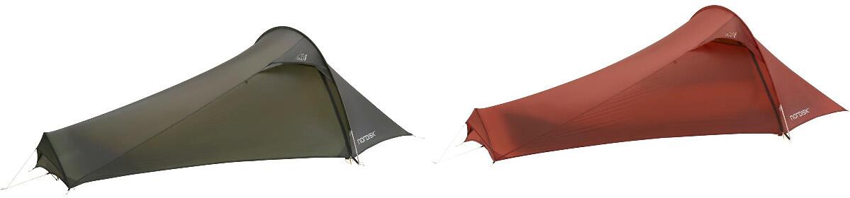 Tunneltelt Lofoten 2 ULW 2-pers, 500 g, 7D nylon forfra
