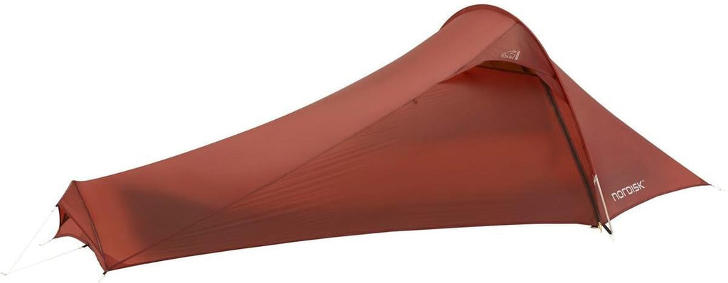 Nærbilde av stoff og søm på Tunneltelt Lofoten 2 ULW 2-pers, 500 g, 7D nylon