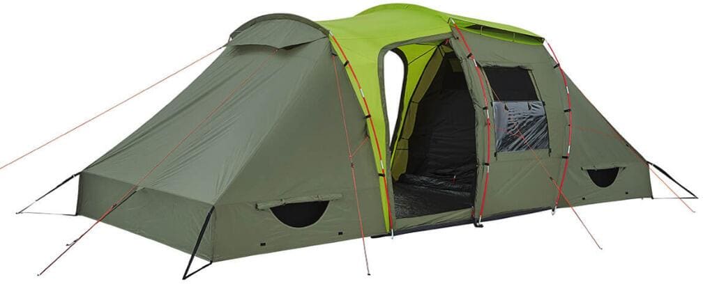 Tunneltelt Ottawa 4-pers. 520x230x195 cm glassfiberstenger forside