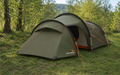 Tunneltelt Pasvik 3 for 3 personer aluminium 3,2 kg - Easy Camp oppsatt sett forfra