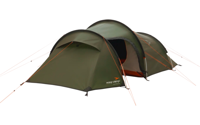 Tunneltelt Pasvik 3 for 3 personer aluminium 3,2 kg - Easy Camp pakket med kompakt pakkmål