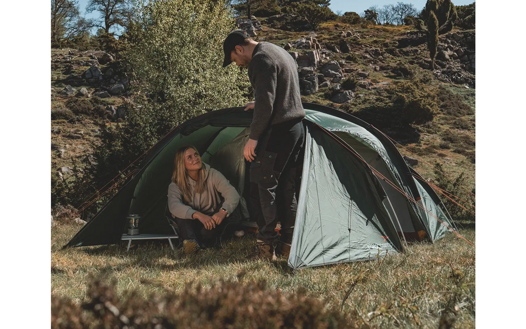 Innertelt og soverom i Tunneltelt Pasvik 4 for 4 personer polyester 4,1 kg - Easy Camp
