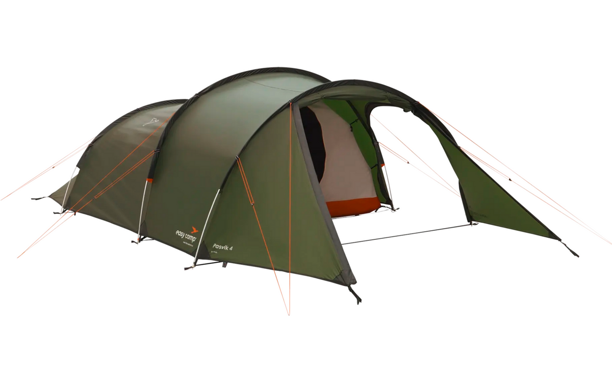 Organiseringslommer og lykteoppheng i Tunneltelt Pasvik 4 for 4 personer polyester 4,1 kg - Easy Camp