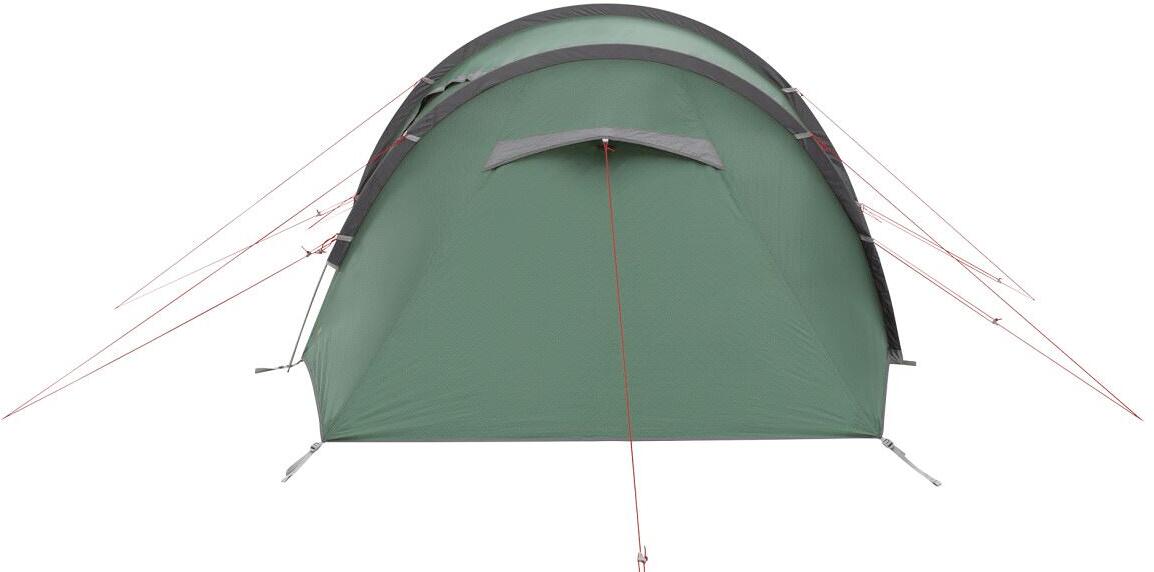Montert Tunneltelt Sage 3 Pro 3-pers. 3,2 kg aluminium grønn i natur
