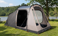 Tunneltelt Sandwood 03 for 3 personer 445x220 cm 12,9 kg - Kampa oppslått sett forfra
