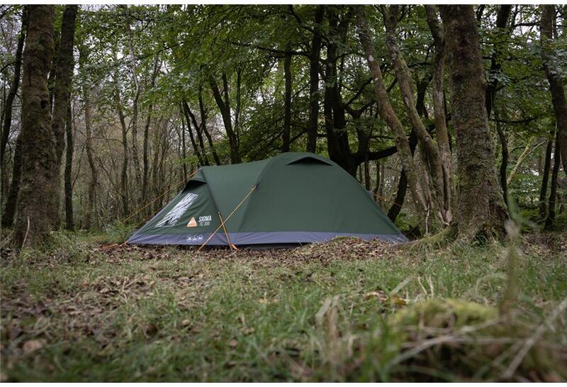 Tunneltelt Sigma TC 300 montert i naturen