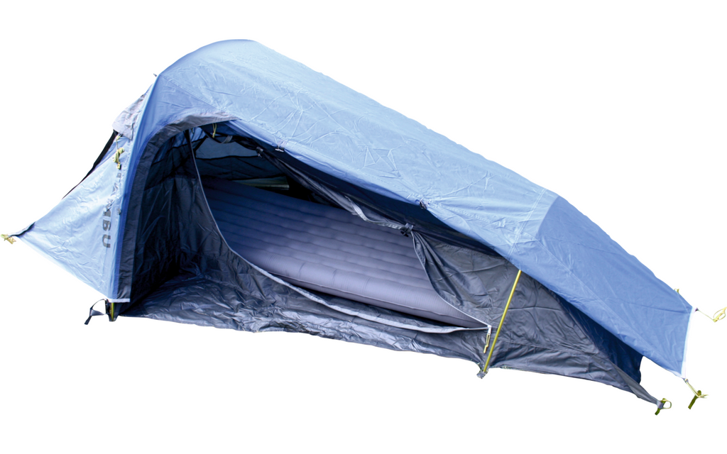 Tunneltelt Tara 1 for 1 person resirkulert polyester 3000 mm - Tambu, innertelt og myggnetting