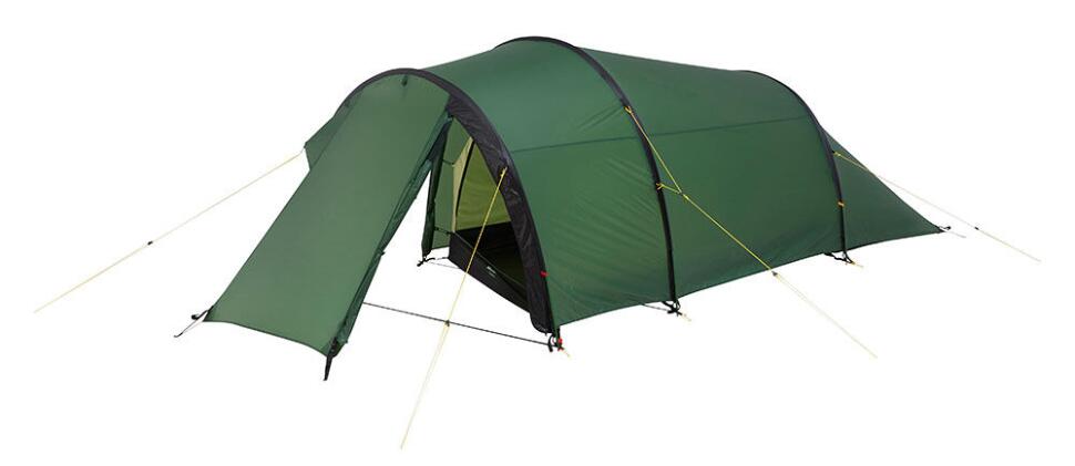 Tunneltelt Tempest 2, 2-pers, bakside med ventilasjon