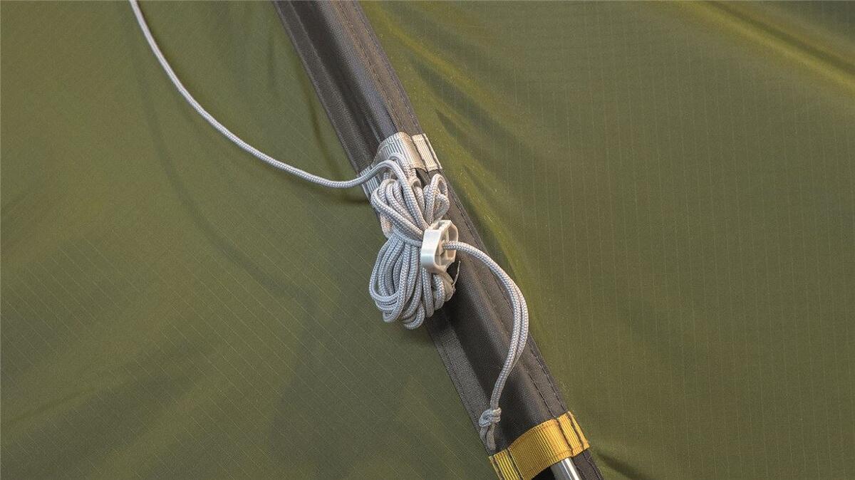 Innsiden av Tunneltelt Voyager 3EX 3-pers. grønn med ventilasjon