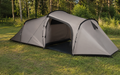 Tunneltelt Wanderlight 3 for 3 personer polyester 7,7 kg - Kampa sett forfra på campingplass