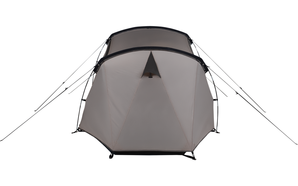 Tunneltelt Wanderlight 3 for 3 personer polyester 7,7 kg - Kampa beskyttet tunnelområde i detalj