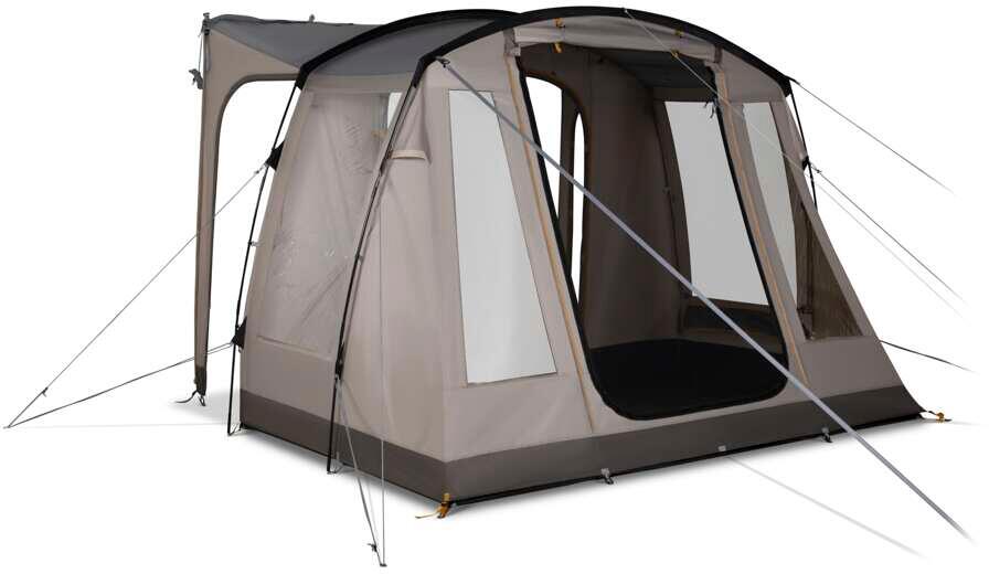 Tunneltelt Waypoint Poled, 4-person, 300x270 cm, beige forfra