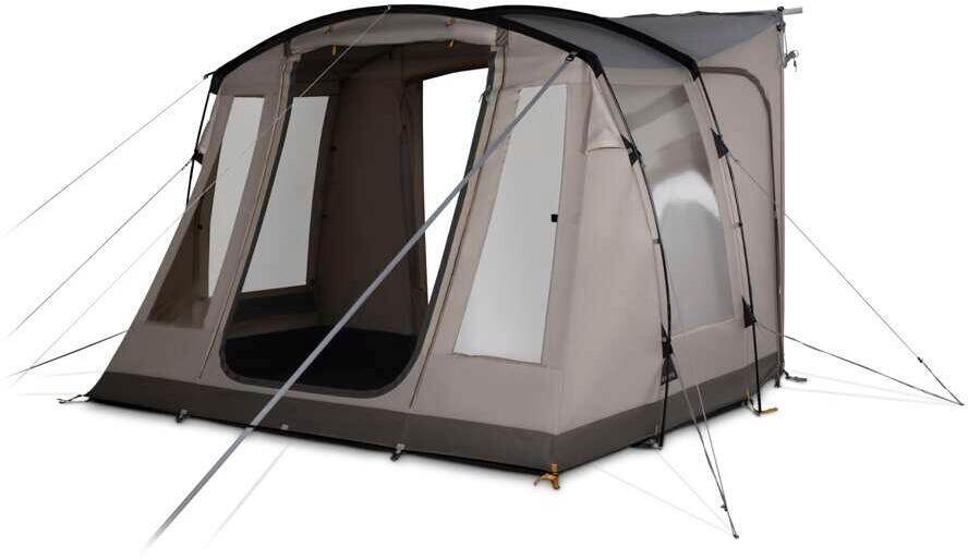 Tunneltelt Waypoint Poled montert på campingplass