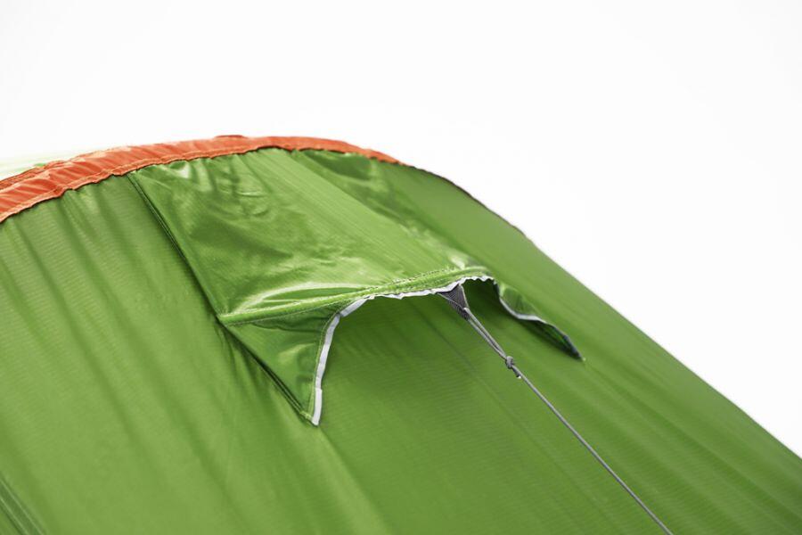 Nærbilde av tapede sømmer på Tunneltelt Xenon UL Air