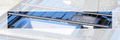 Tverrbjelke sett 2 stk 1270 mm for takreling Adventure Roof - Alu-Line fra siden