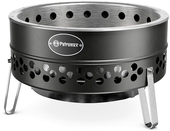 Tyropit bålpanne Black Edition forfra