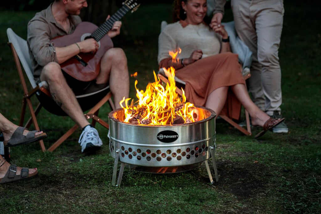 Tyropit bålpanne med grillplate tilbehør