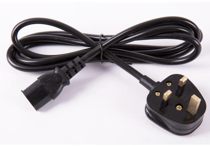 UK-tilkoblingskabel for Carbest MaxiFreezer sett forfra