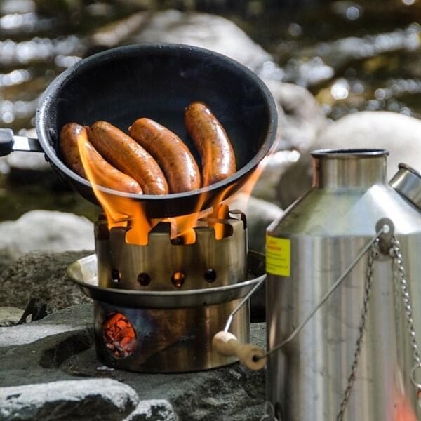 Ultimate Base Camp kokesett 11-deler, rustfritt stål, 2,26 kg - Kelly Kettle