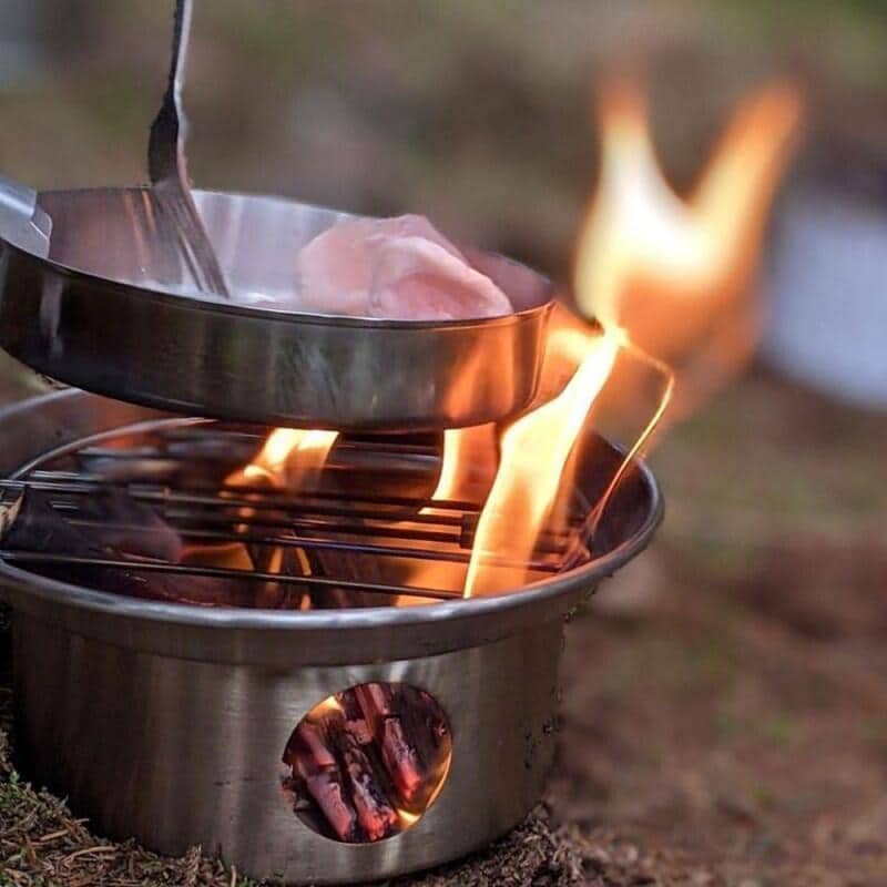 Ultimate Base Camp kokesett 11-deler, rustfritt stål, 2,26 kg - Kelly Kettle