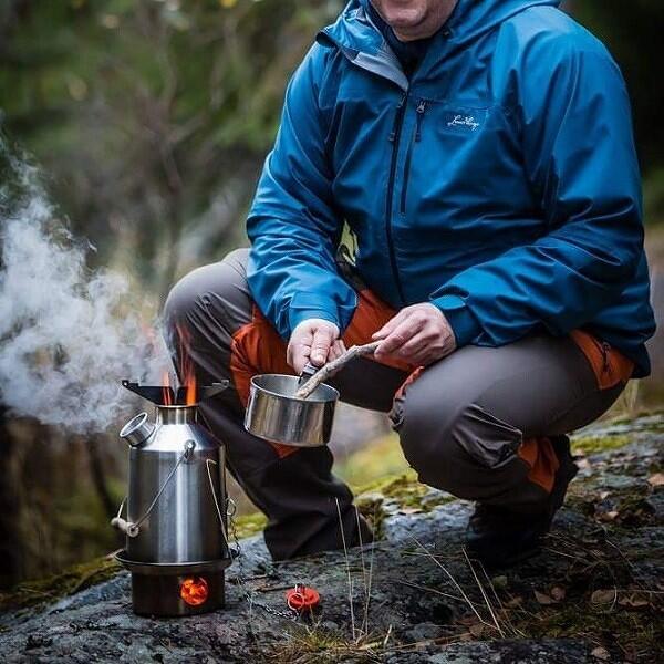 Ultimate Base Camp kokesett 11-deler, rustfritt stål, 2,26 kg - Kelly Kettle
