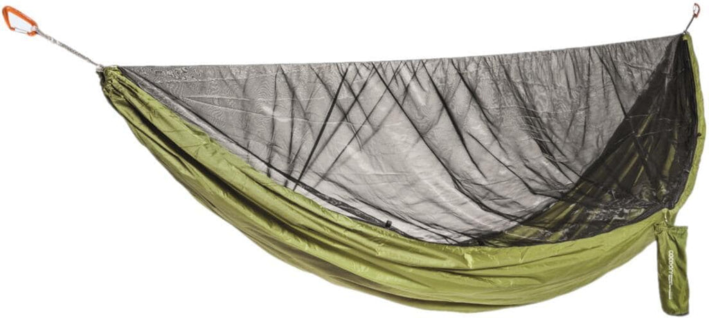 Ultralett hengekøye med myggnett 325x148cm 395g - Cocoon forfra