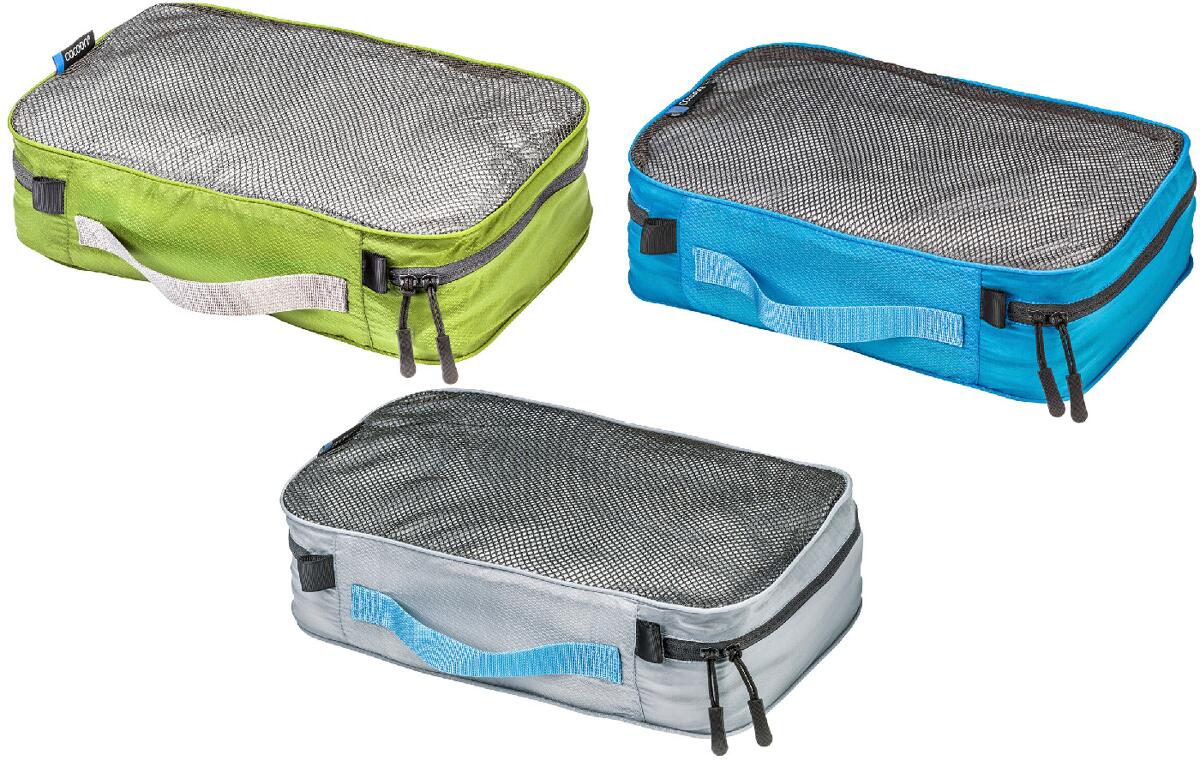 Ultralight pakkekube i 20D ripstop nylon - Cocoon forfra