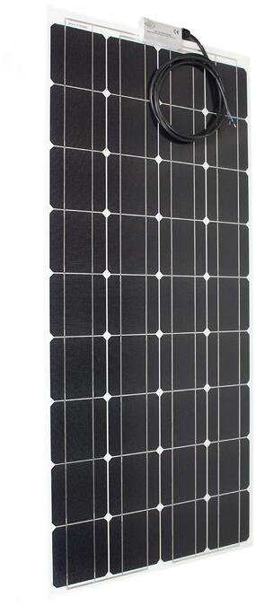 Ultratynt solcellepanel 4mm herdet glass for bobil forfra