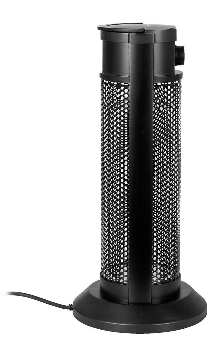 Detaljbilde av karbonlampen i Underbordsvarmer 900W fra Eurom