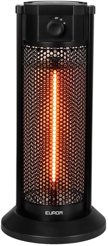 Underbordsvarmer med karbonlampe for utendørs bruk