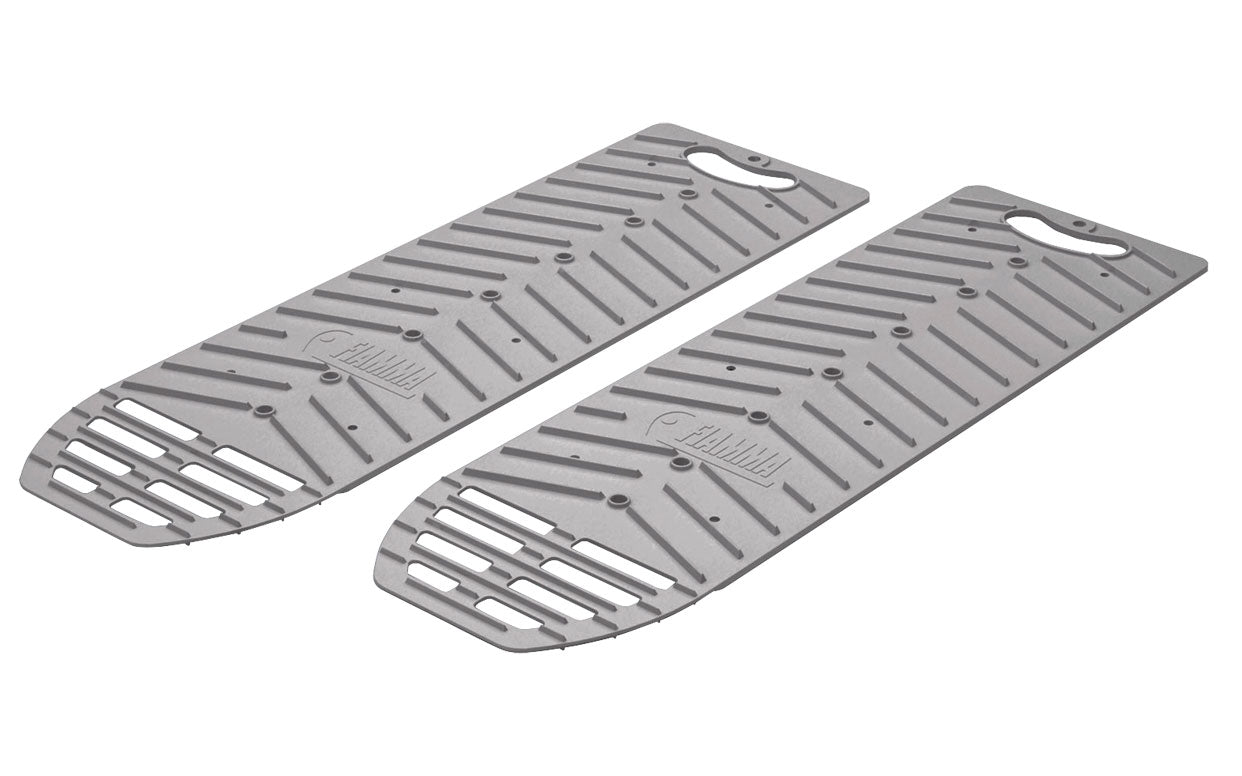 Underlagsplater Level Plate for oppkjøringskilar, 2er sett - Fiamma for bedre grep på mykt underlag