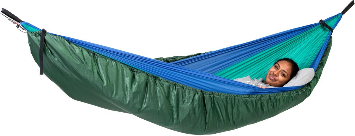 Underquilt varmebeskyttelse for hengekøye 260x120 cm Amazonas forfra