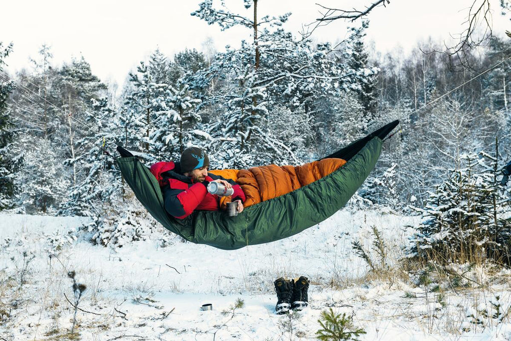Underquilt varmebeskyttelse for hengekøye 260x120 cm Amazonas bakside