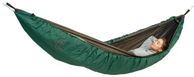 Underquilt XXL varmebeskyttelse for hengekøye grønn bakside