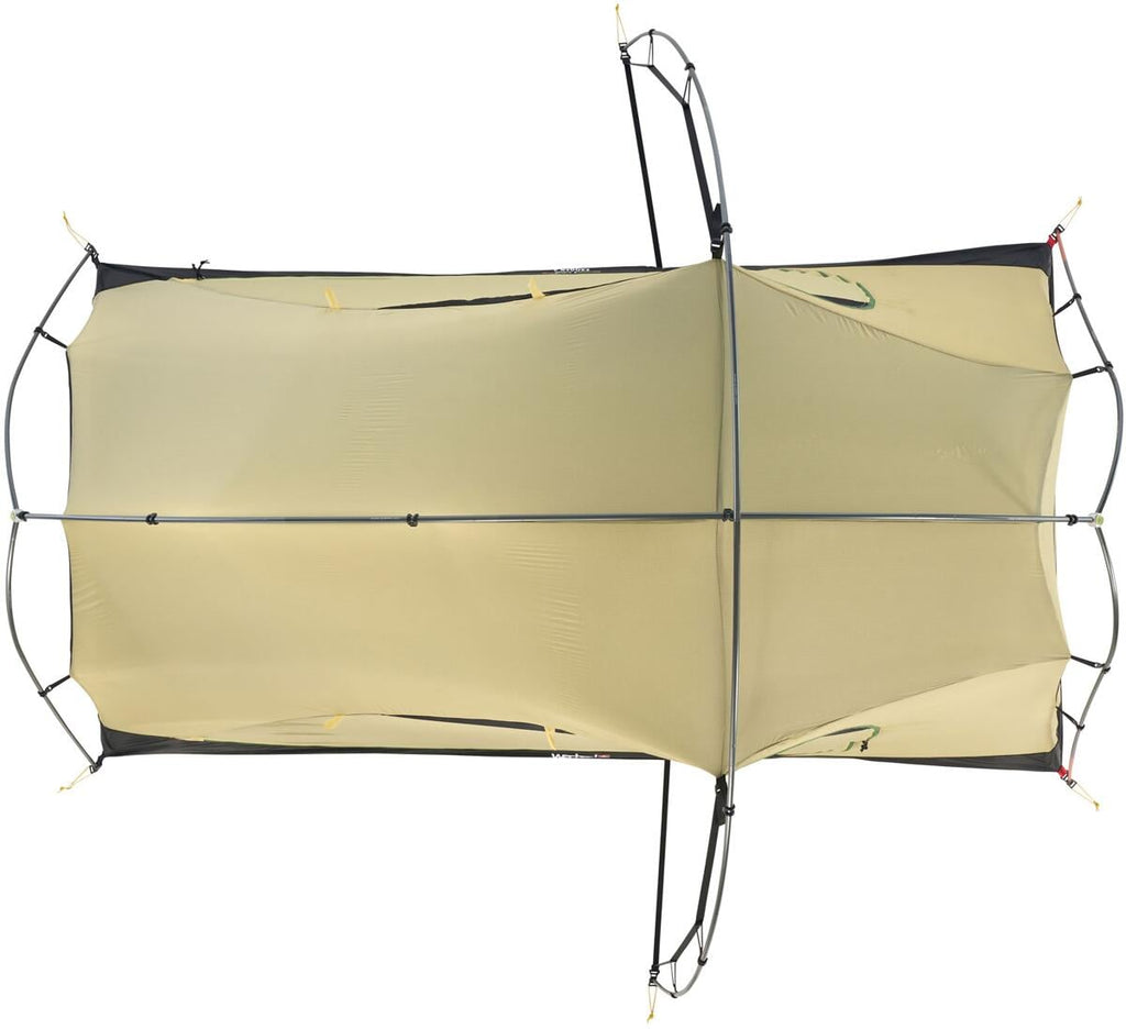 Underside av Kuppeltelt Exogen 2 XL ZG 1-pers 1,9 kg grønn