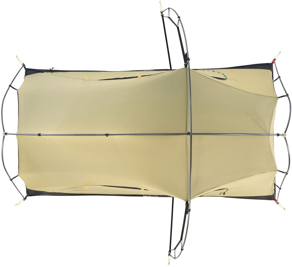 Underside av Kuppeltelt Exogen 2 XL ZG 1-pers 1,9 kg grønn