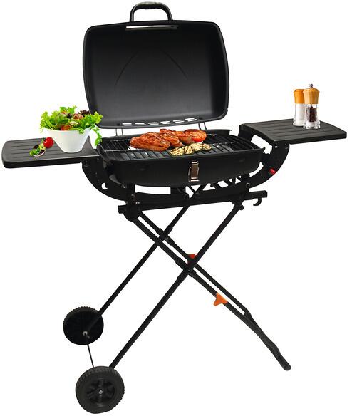 Understell for gassgrill Malibu høydejusterbar 69/78 cm bakside