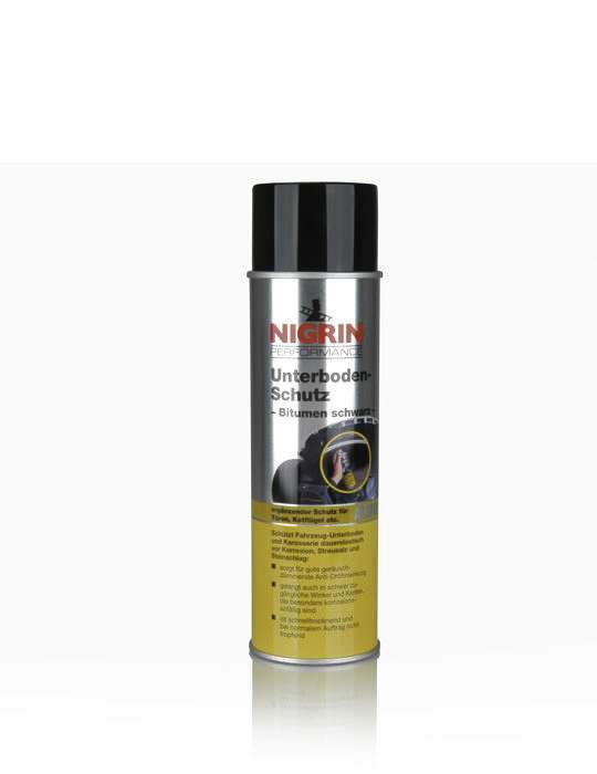 Understellsbeskyttelse bitumen svart 500 ml spray Nigrin for korrosjonsbeskyttelse