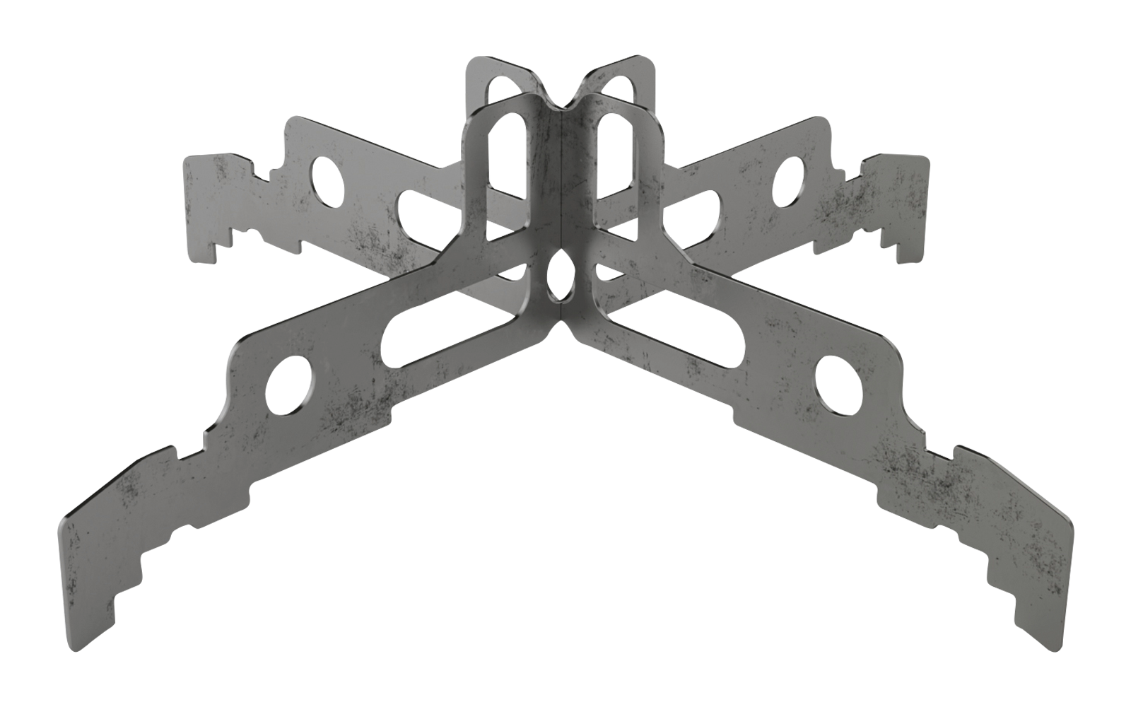 Unicross universalkryss for bålsted og kokeplate - Petromax montert