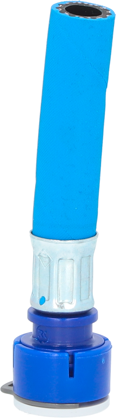 Uniquick adapter for 12 mm slange varmebestandig 80°C - Reich montert