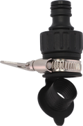 Universaladapter for vannkran Ø11/15,6/17,1/21,3 mm forfra