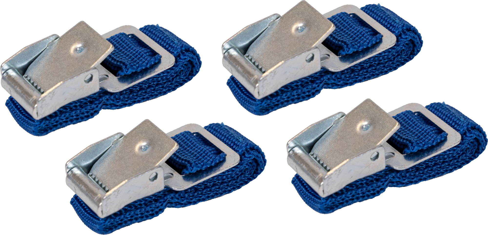 Universale festeremmer for sykkelstativ 4-pakning 40 cm sett forfra